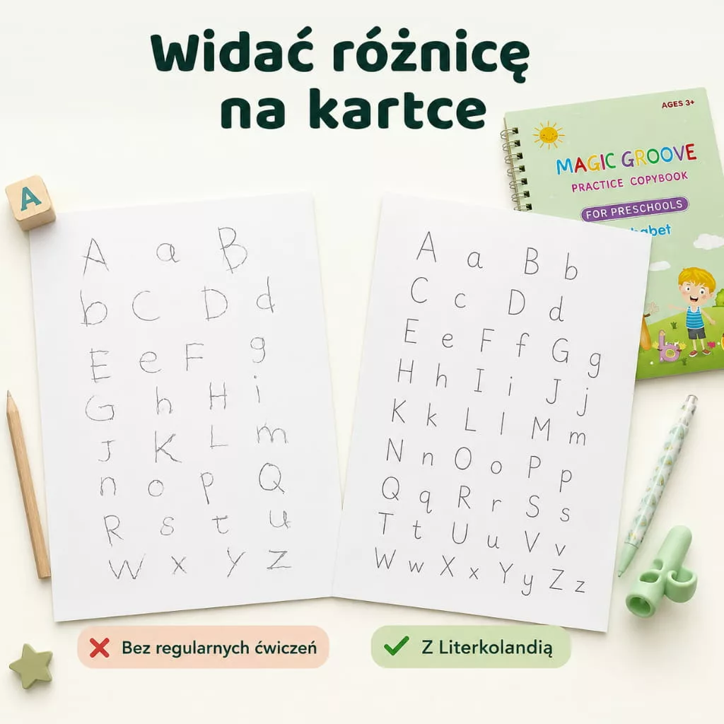 Kompletny zestaw edukacyjny Literkolandia